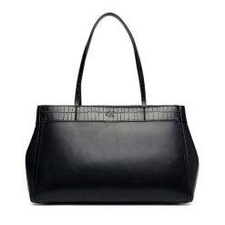 Torebka Calvin Klein. Czarne shopper Calvin Klein, bez wzorów, bez dodatków. Za 749.99 zł.