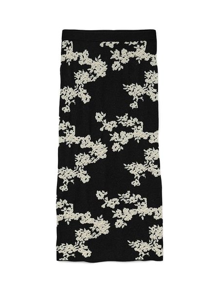 Vero Moda Spódnica dzianinowa w kolorze czarnym rozmiar: L. Czarne spódnice Vero Moda, l, bez wzorów, z dzianiny, midi. Za 91.77 zł.