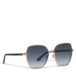 Okulary przeciwsłoneczne Guess. Czarne okulary przeciwsłoneczne Guess, z aplikacjami. Za 349.99 zł.