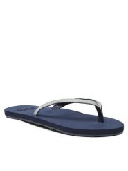 Roxy Japonki ARJL100673 Srebrny. Szare klapki Roxy, bez wzorów, z tworzywa sztucznego, bez obcasa. Za 39.99 zł.
