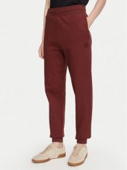 HUGO Spodnie dresowe Nelfinia 50522417 Brązowy Regular Fit. Brązowe spodnie dresowe Hugo, xs, bez wzorów, z bawełny. Za 509.99 zł.