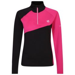 Bluza narciarska damska Ice. Czerwone bluzy Dare 2b, na zimę, bez wzorów, bez kaptura. W wyprzedaży za 79.99 zł.