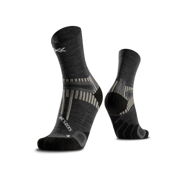 Skarpetki X-Socks Perform Merino Ankle. Zielone skarpety X Socks, bez wzorów, z wełny. Za 165.00 zł.