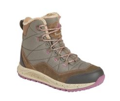 Śniegowce buty damskie Karrimor Vancouver Lady. Brązowe trapery i śniegowce Karrimor, z futra. Za 374.39 zł.