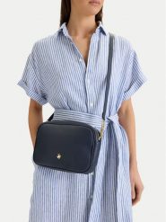 Beverly Hills Polo Club Torebka CEO-BHPC-L-005-09 Granatowy. Niebieskie torebki klasyczne Beverly Hills Polo Club, bez wzorów, z materiału, bez dodatków. Za 139.99 zł.