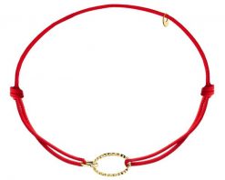 Bransoletka z elementami z żółtego złota. Żółte bransoletki Apart, złote. Za 379.00 zł.