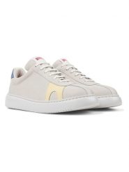 Camper Skórzane sneakersy "Runner K21" w kolorze beżowym rozmiar: 41. Brązowe trampki Camper, bez wzorów, bez zapięcia. Za 294.97 zł.