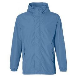 Rowerowa kurtka przeciwdeszczowa Hoga unisex, horizon blue. Czarne kurtki sportowe BASIL, xl, bez wzorów, z materiału, bez kaptura, rowerowe. Za 419.90 zł.