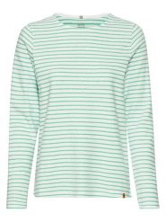 Camel Active Koszulka w kolorze kremowo-zielonym rozmiar: S. Brązowe bluzki Camel Active, s, bez wzorów, z bawełny, bez kołnierzyka, bez ramiączek. Za 126.99 zł.