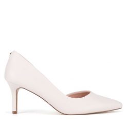 Szpilki Clara Barson. Brązowe szpilki Clara Barson, bez wzorów, bez obcasa, na szpilce, bez zapięcia. Za 129.99 zł.