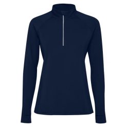 Bluza Z Długim Rękawem Dla Pań I Panów Estambul Quarter Zip. Czerwone bluzy ROLY, m, bez wzorów, z dzianiny, z kapturem. Za 92.99 zł.