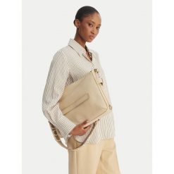 Torebka Coccinelle. Brązowe torebki klasyczne Coccinelle, bez wzorów, bez dodatków. Za 1,599.99 zł.