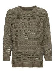 Camel Active Sweter w kolorze khaki rozmiar: M. Brązowe swetry Camel Active, m, bez wzorów, z bawełny, bez ramiączek. Za 215.71 zł.