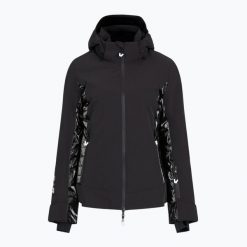 Kurtka narciarska damska EA7 Emporio Armani Ski Cortina Toray Fashion. Czarne kurtki narciarskie EA7 Emporio Armani, l, bez wzorów, z materiału, bez kaptura, narciarskie, Dermizax. Za 1,989.00 zł.