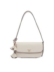 Guess Torebka Danielle HWZG22 27190 Kremowy. Białe torebki klasyczne Guess, z aplikacjami, ze skóry, bez dodatków. Za 544.99 zł.