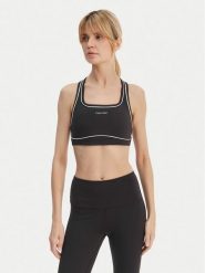 Calvin Klein Performance Biustonosz sportowy Icon LVGWS6K349 Czarny. Czarne koszulki sportowe Calvin Klein Performance, bez wzorów, z syntetyku, bez ramiączek, na fitness i siłownię. Za 229.99 zł.