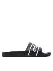 Adidas Klapki Adilette ID5797 Czarny. Czarne klapki Adidas, z tworzywa sztucznego, bez zapięcia. Za 129.99 zł.