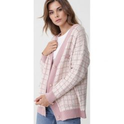 Różowy Kardigan Rust. Czerwone kardigany Born2be, xl, bez wzorów. Za 149.99 zł.