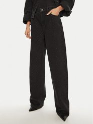 ROTATE Jeansy 113606 Czarny Regular Fit. Czarne jeansy ROTATE, bez wzorów. Za 629.99 zł.