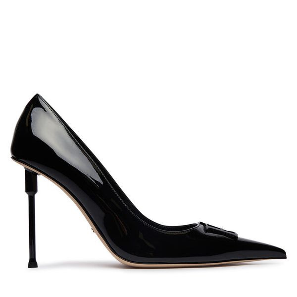 Szpilki Elisabetta Franchi. Czarne szpilki Elisabetta Franchi, bez wzorów, bez obcasa, na szpilce, bez zapięcia. Za 2,779.00 zł.