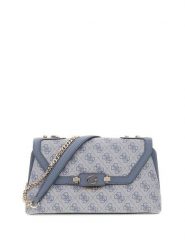 Guess Torebka 183012 Niebieski. Niebieskie listonoszki Guess, z aplikacjami, bez dodatków. Za 584.99 zł.