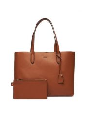 Aldo Torebka Tammera 14076956 Brązowy. Brązowe shopper Aldo, bez wzorów, ze skóry, bez dodatków. Za 359.99 zł.