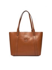 Pepe Jeans Torebka Audrey Limited PL031663 Brązowy. Brązowe shopper Pepe Jeans, bez wzorów, z jeansu, bez dodatków. Za 459.99 zł.