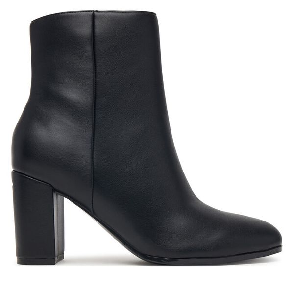 Botki Guess. Czarne botki Guess, z aplikacjami, bez obcasa, na słupku, bez zapięcia. Za 544.99 zł.