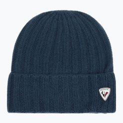 Czapka zimowa damska Rossignol Diana dark navy OS. Niebieskie czapki Rossignol, bez wzorów. Za 299.99 zł.