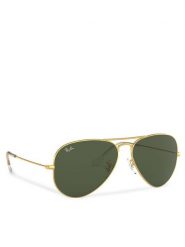 Ray-Ban Okulary przeciwsłoneczne 0RB3025 Zielony. Zielone okulary przeciwsłoneczne Ray-Ban, bez wzorów. Za 569.00 zł.