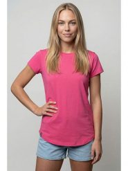 Alife and kickin Koszulka "Theres" w kolorze różowym rozmiar: S. Różowe bluzki Alife and Kickin, s, bez wzorów, bez kołnierzyka, bez ramiączek. Za 60.99 zł.