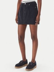Tommy Jeans Spódnica mini DW0DW23388 Granatowy Regular Fit. Niebieskie spódnice Tommy Jeans, l, bez wzorów, z bawełny, mini. Za 409.99 zł.