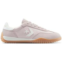 Buty sportowe Converse Run Star Trainer Suede. Czerwone obuwie sportowe Converse, z zamszu, bez zapięcia, na fitness i siłownię. Za 590.00 zł.