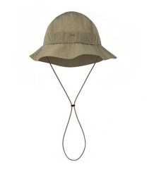 Kapelusz BUFF GO BUCKET HAT SOLID. Zielone kapelusze Buff, bez wzorów. Za 139.99 zł.