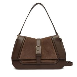 Torebka Furla. Brązowe torebki klasyczne Furla, bez wzorów, bez dodatków. Za 2,519.00 zł.
