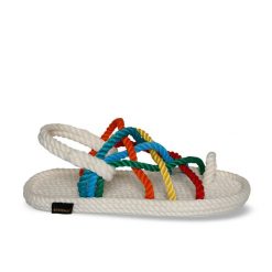 Sandały damskie CAPE POINT. Czarne sandały Aulp, bez wzorów, z kauczuku, boho, z otwartym noskiem, bez obcasa, na płaskiej podeszwie, bez zapięcia. Za 349.99 zł.