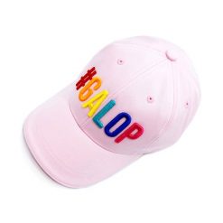 Czapka z daszkiem Galop Wear. Czerwone czapki GALOP WEAR, bez wzorów, z bawełny. Za 119.00 zł.