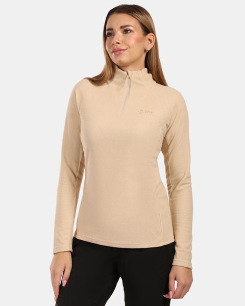 Damska bluza polarowa Kilpi ALMERI-W. Brązowe bluzy Kilpi, bez wzorów, z materiału, bez kaptura. Za 112.21 zł.