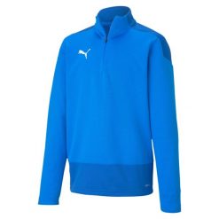 Puma Bluza Teamgoal 23 Training 1/4 Zip Jr 65656702. Niebieskie bluzy Puma, bez wzorów, bez kaptura. Za 140.99 zł.