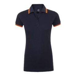 Damska Koszulka Polo Pasadena. Brązowe koszulki polo SOL'S, l, bez wzorów, bez kołnierzyka, bez ramiączek. Za 106.99 zł.