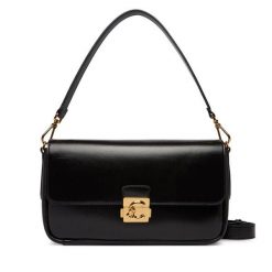 Torebka Coccinelle. Czarne torebki klasyczne Coccinelle, bez wzorów, bez dodatków. Za 1,559.00 zł.