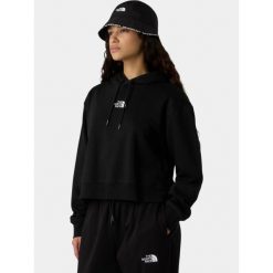 Bluza Damska The North Face Essential Crop. Czarne bluzy The North Face, bez wzorów, bez kaptura. Za 319.00 zł.