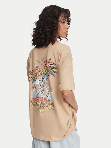 Billabong T-Shirt Take A Break EBJZT00407 Khaki Oversize. Brązowe t-shirty Billabong, m, bez wzorów, z bawełny, bez kołnierzyka, bez ramiączek. Za 123.99 zł.