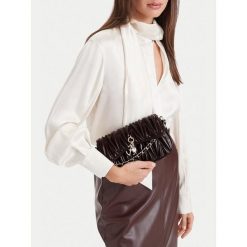 Torebka Eva Minge. Czerwone torebki klasyczne Eva Minge, bez wzorów, bez dodatków. Za 229.99 zł.