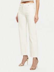 Guess Spodnie materiałowe 4BGA02 7173A Écru Regular Fit. Spodnie materiałowe Guess, z aplikacjami, z bawełny. Za 389.99 zł.