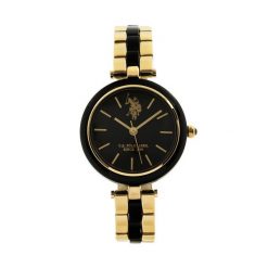 Zegarek U.S. Polo Assn. Żółte zegarki U.S. Polo Assn., złote. Za 469.99 zł.