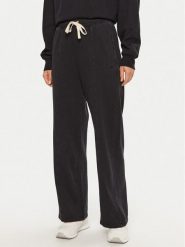 Champion Spodnie dresowe 117638 Czarny Wide Leg. Czarne spodnie dresowe Champion, m, bez wzorów, z bawełny. Za 129.99 zł.