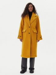 Vero Moda Płaszcz zimowy Anny Jolie 10333555 Żółty Regular Fit. Żółte płaszcze Vero Moda, na zimę, xl, bez wzorów, z syntetyku, bez kaptura. Za 359.99 zł.