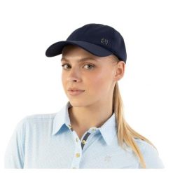 Damska czapka z daszkiem ANKY ATC261501. Niebieskie czapki ANKY, z aplikacjami, z lycry. Za 173.00 zł.
