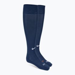 Skarpety Piłkarskie Unisex Dla Dorosłych Classic II Cush OTC. Niebieskie skarpety Nike, bez wzorów. Za 43.99 zł.